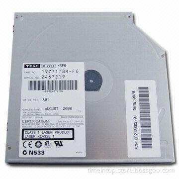 CD-ROM Drive, 24x Reading Speed, Installed for External USB and Any Laptops